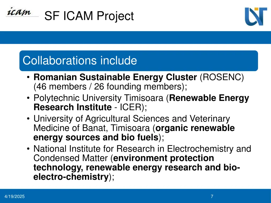 sf icam project 2