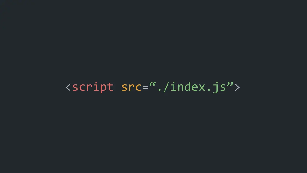 script src index js