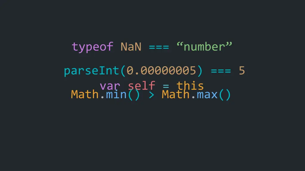 typeof nan number