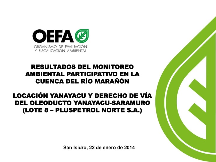 resultados del monitoreo resultados del monitoreo