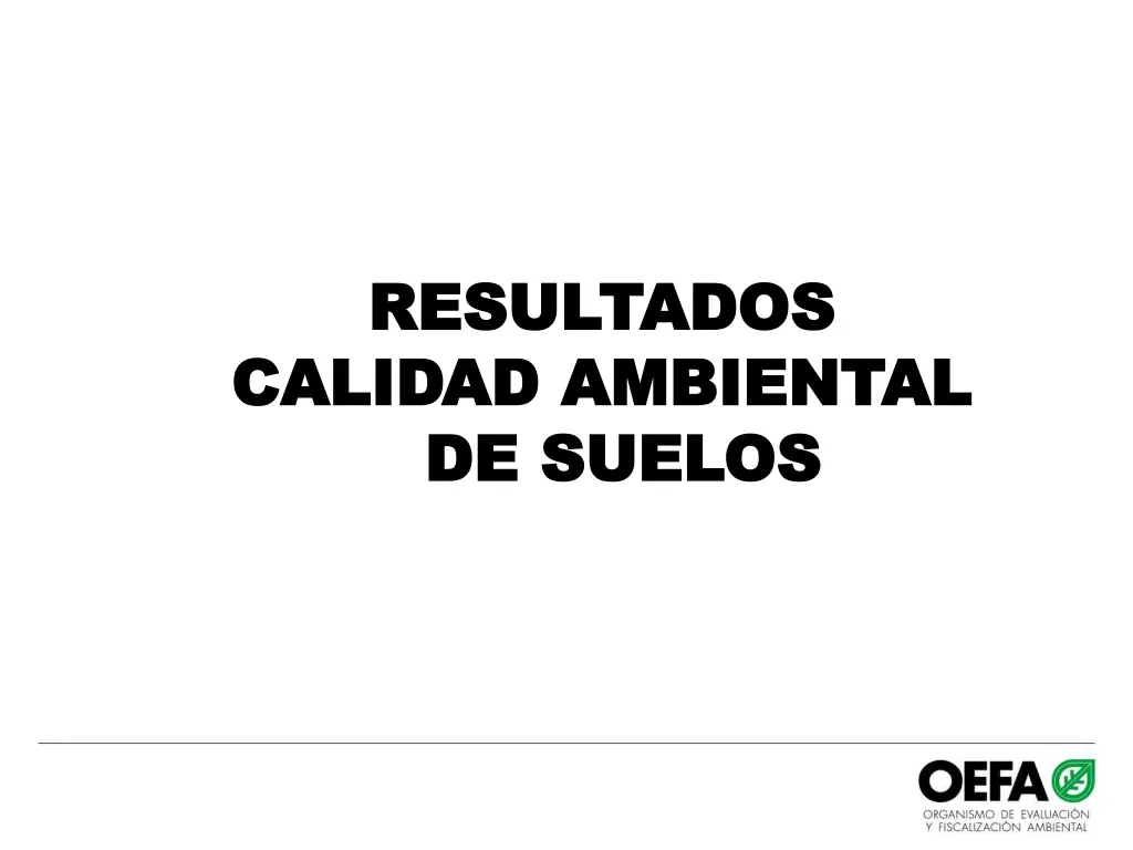 resultados resultados calidad calidad ambiental