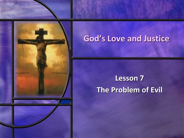 god s love and justice