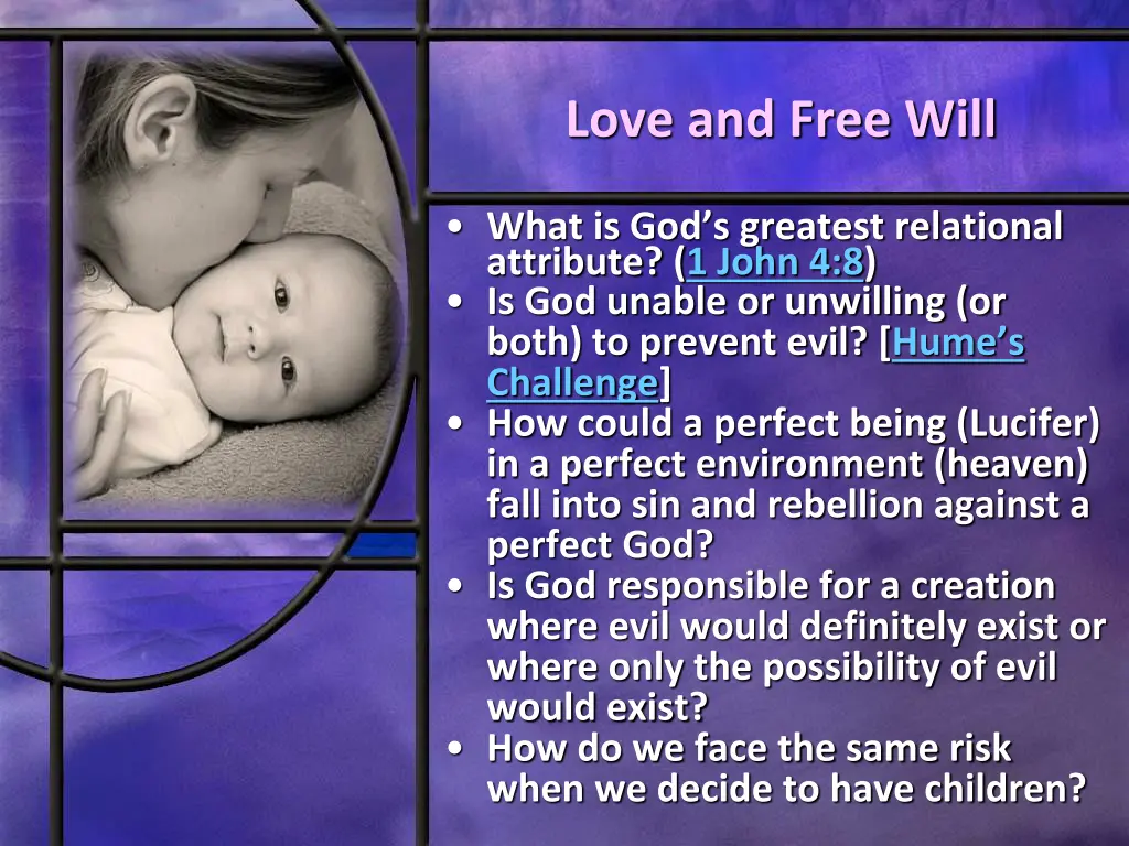 love and free will