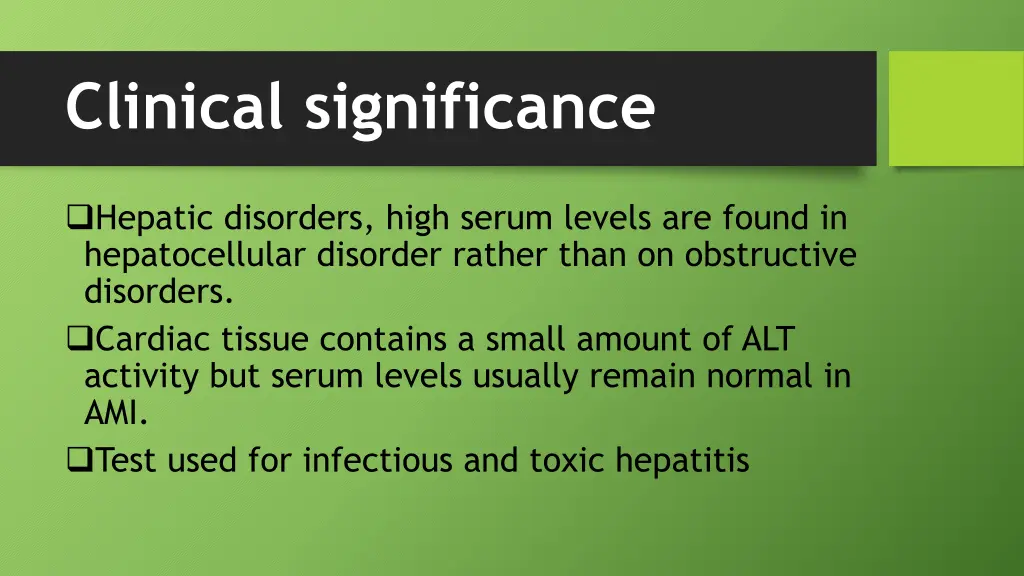 clinical significance