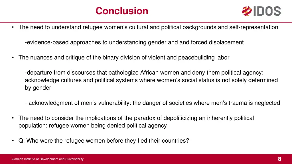 conclusion