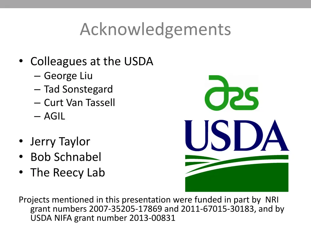 acknowledgements