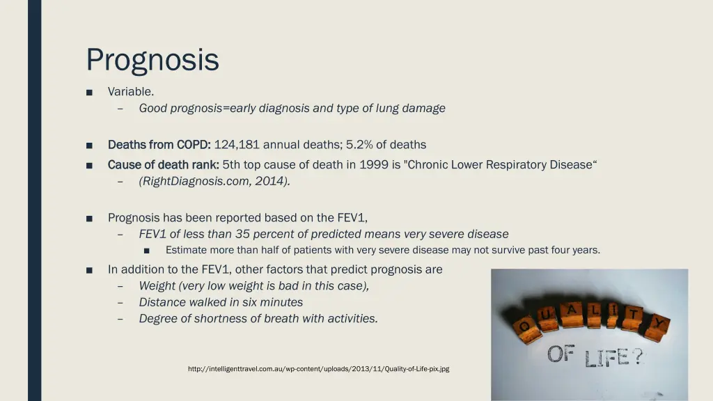 prognosis