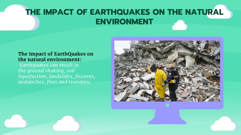 the impact of earthquakes on the natural