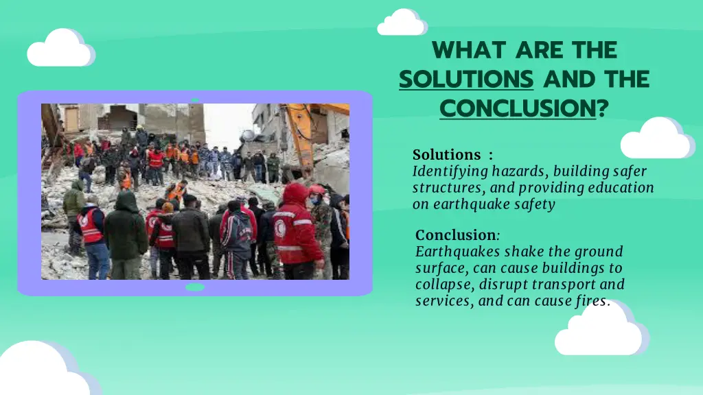 what are the solutions and the conclusion