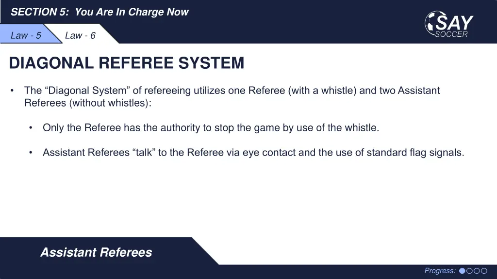 section 5 you are in charge now 15
