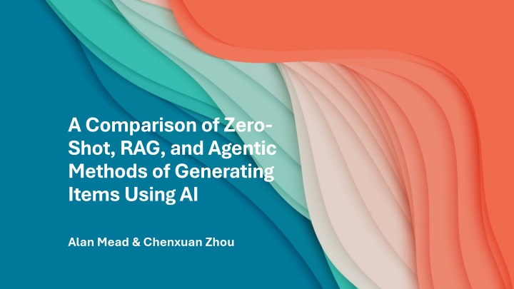 a comparison of zero shot rag and agentic methods