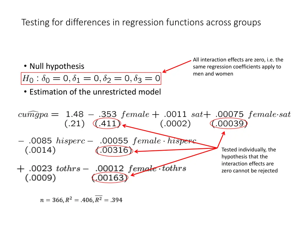 testing for differences in regression functions 1