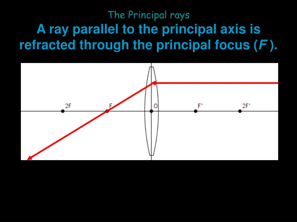 the principal rays