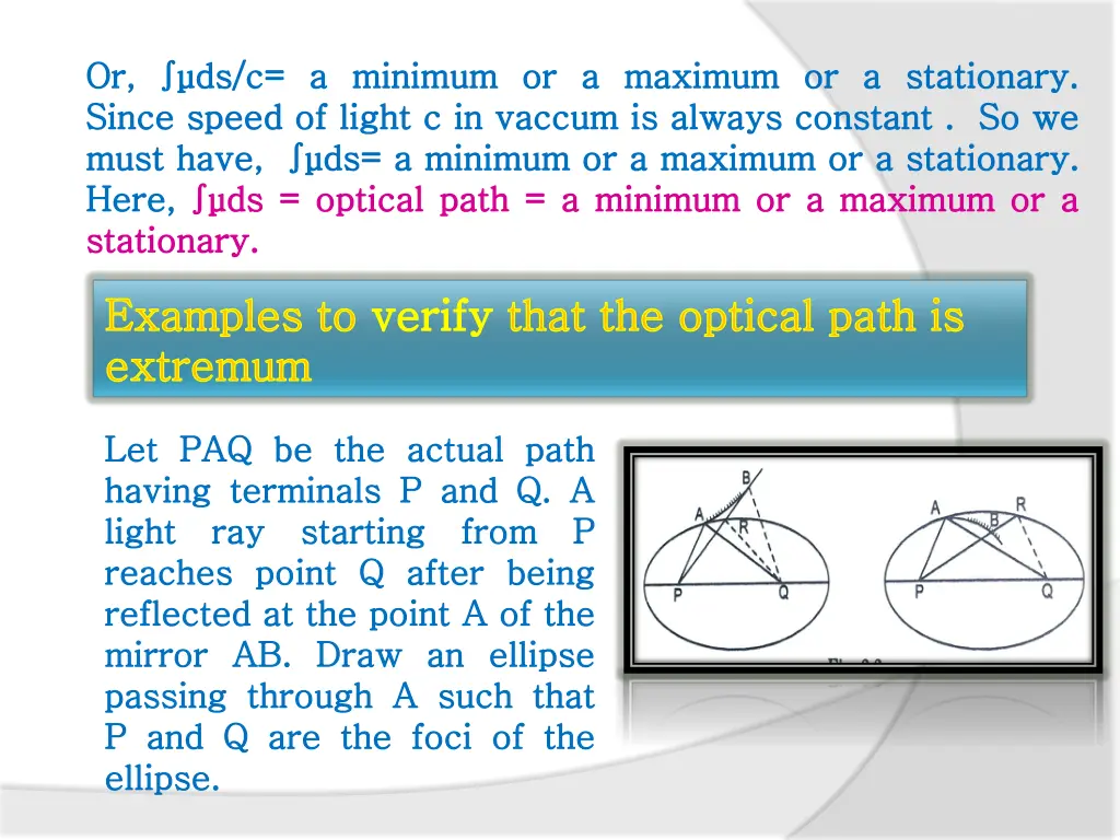 or ds c a minimum or a maximum or a stationary