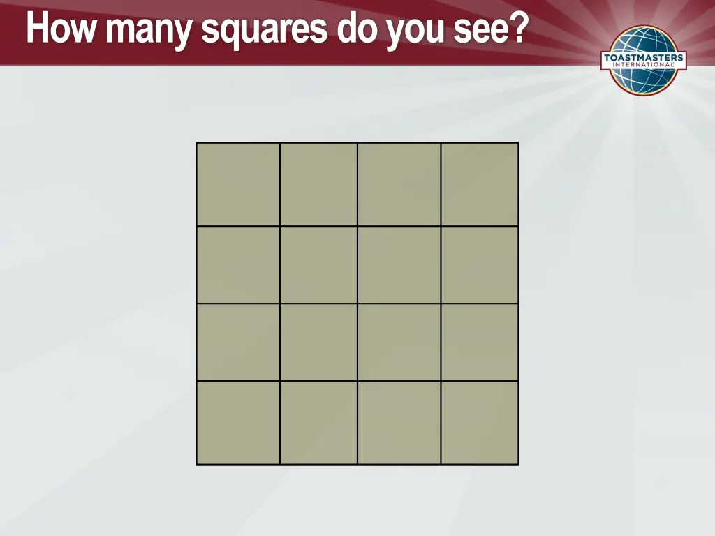 how many squares do you see