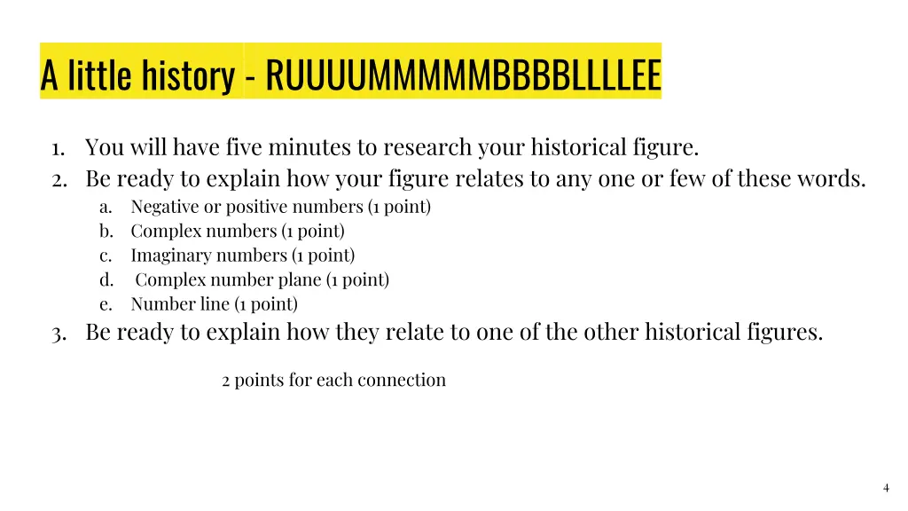 a little history ruuuummmmmbbbbllllee