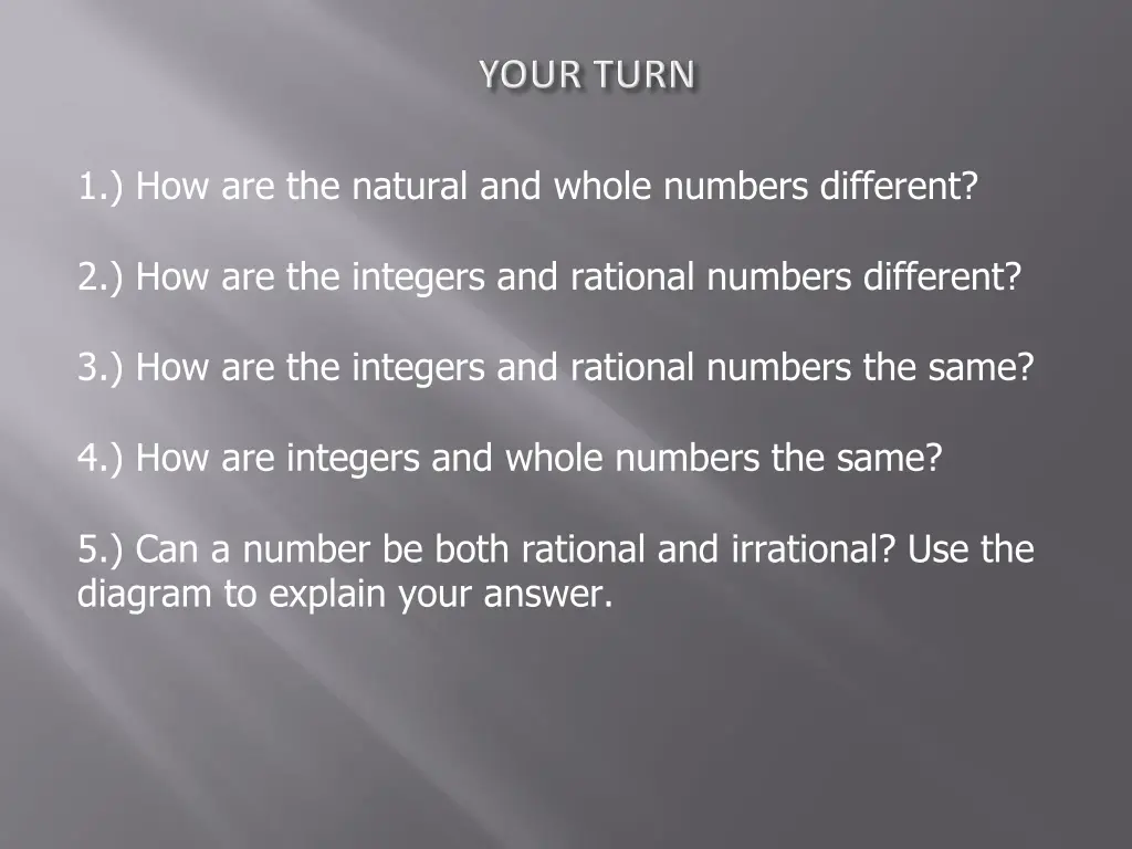 1 how are the natural and whole numbers different