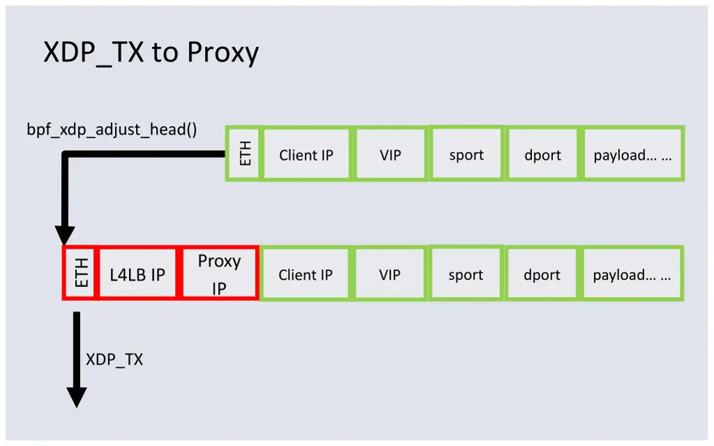 xdp tx to proxy