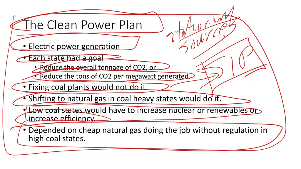 the clean power plan