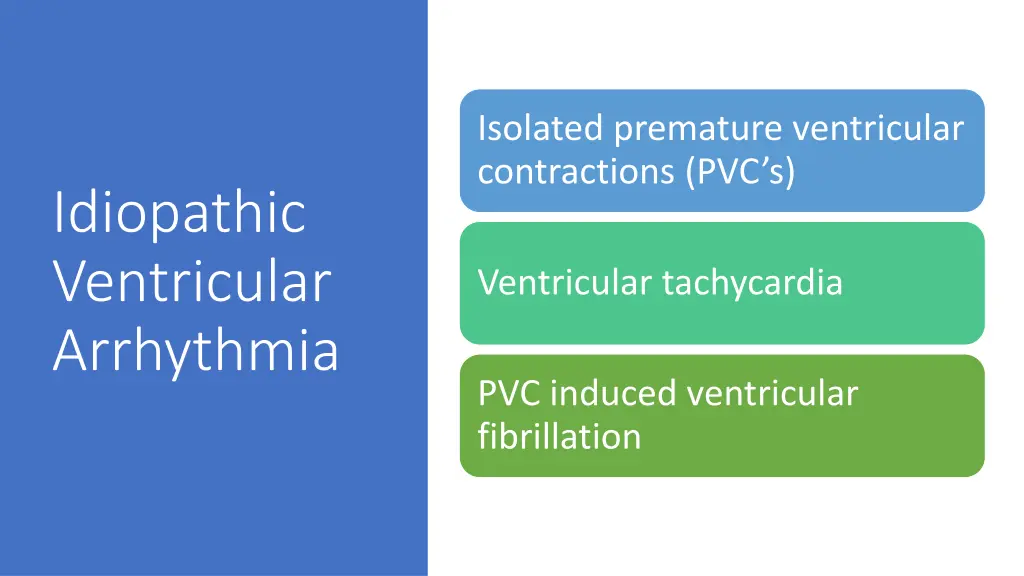 isolated premature ventricular contractions pvc s