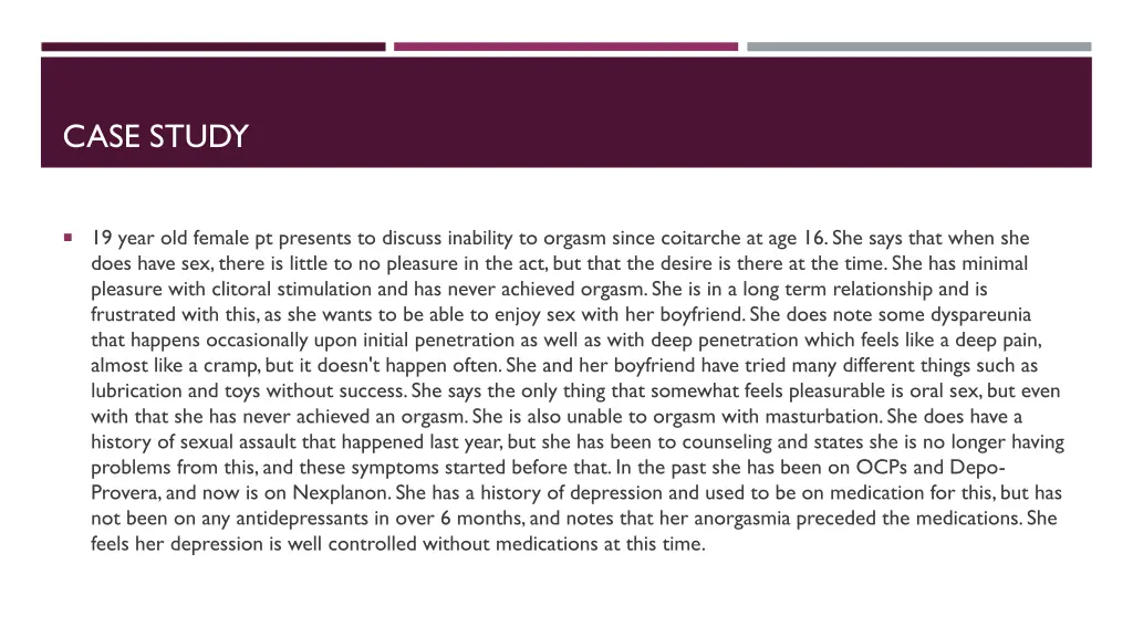 case study