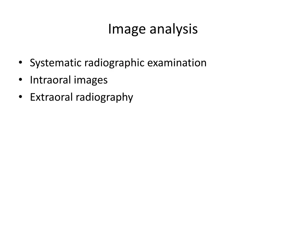 image analysis