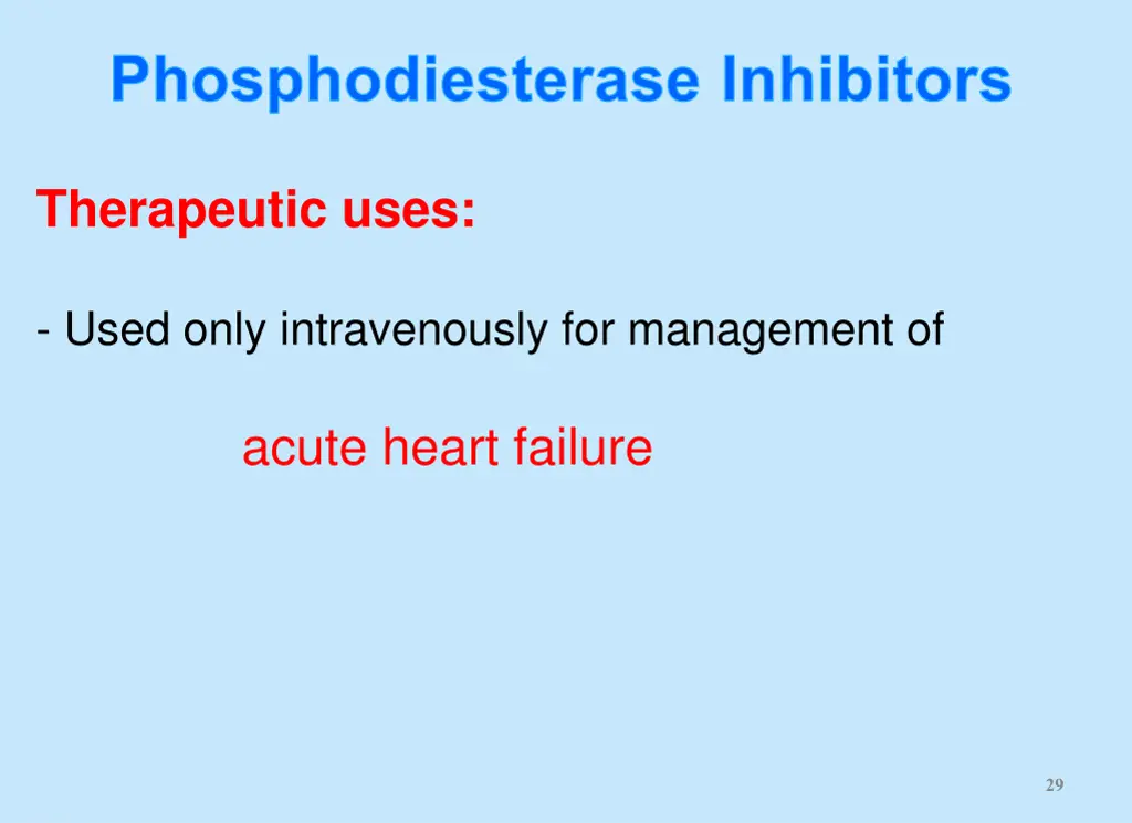phosphodiesterase inhibitors