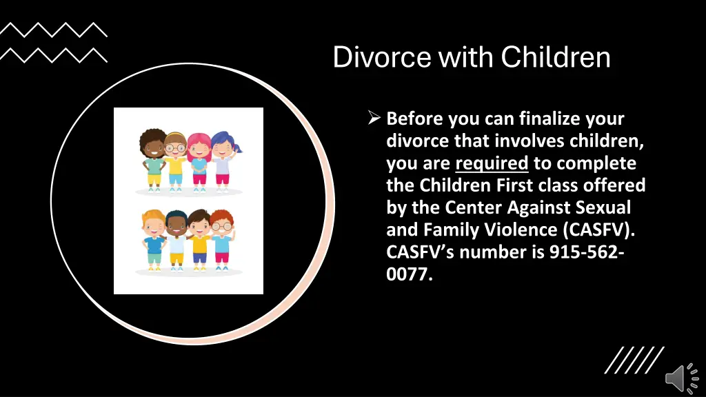 divorce with children