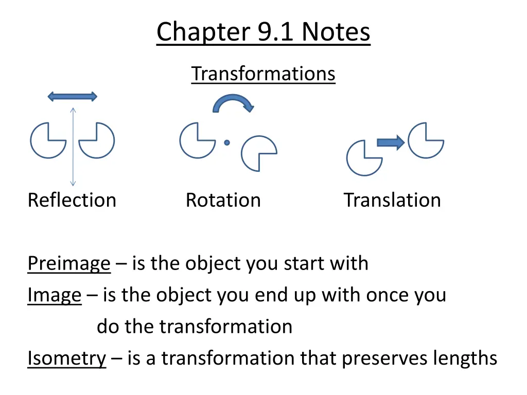 chapter 9 1 notes