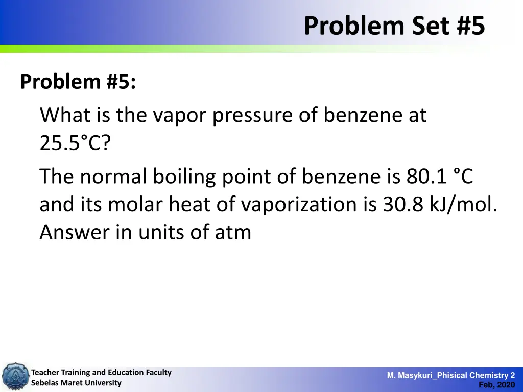 problem set 5
