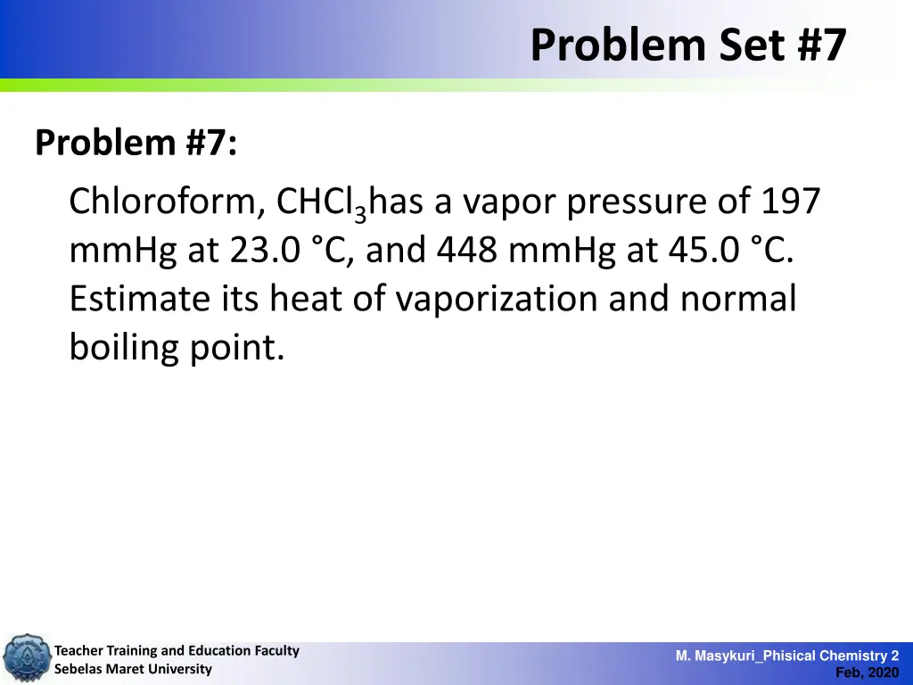 problem set 7
