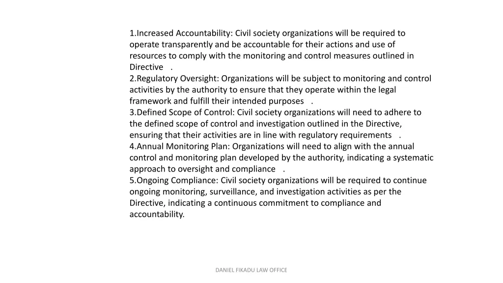 1 increased accountability civil society