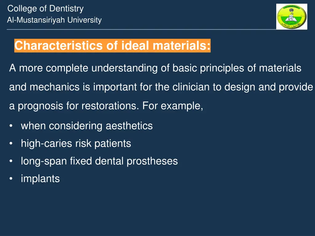 college of dentistry al mustansiriyah university 4