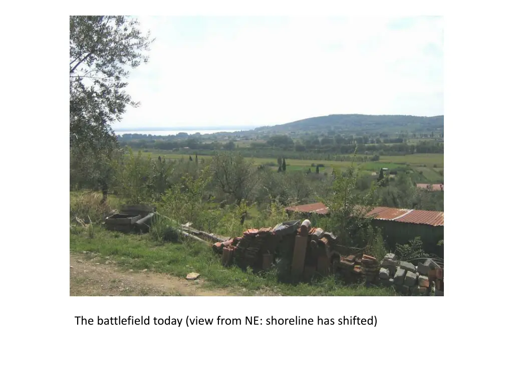 the battlefield today view from ne shoreline