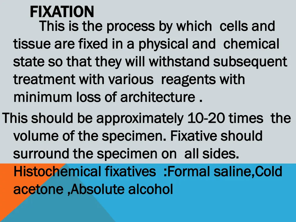 fixation fixation this is the process by which