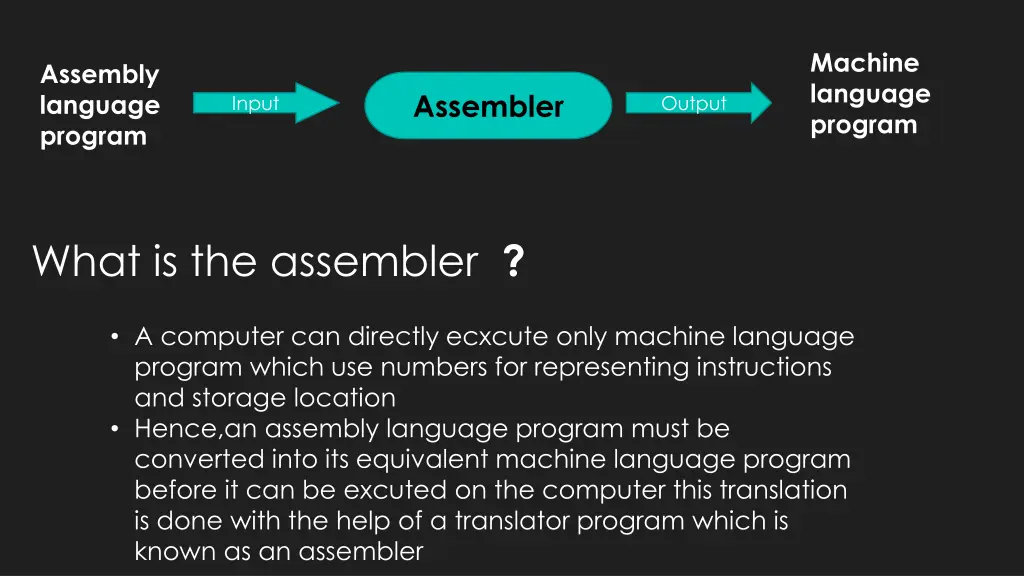machine language program