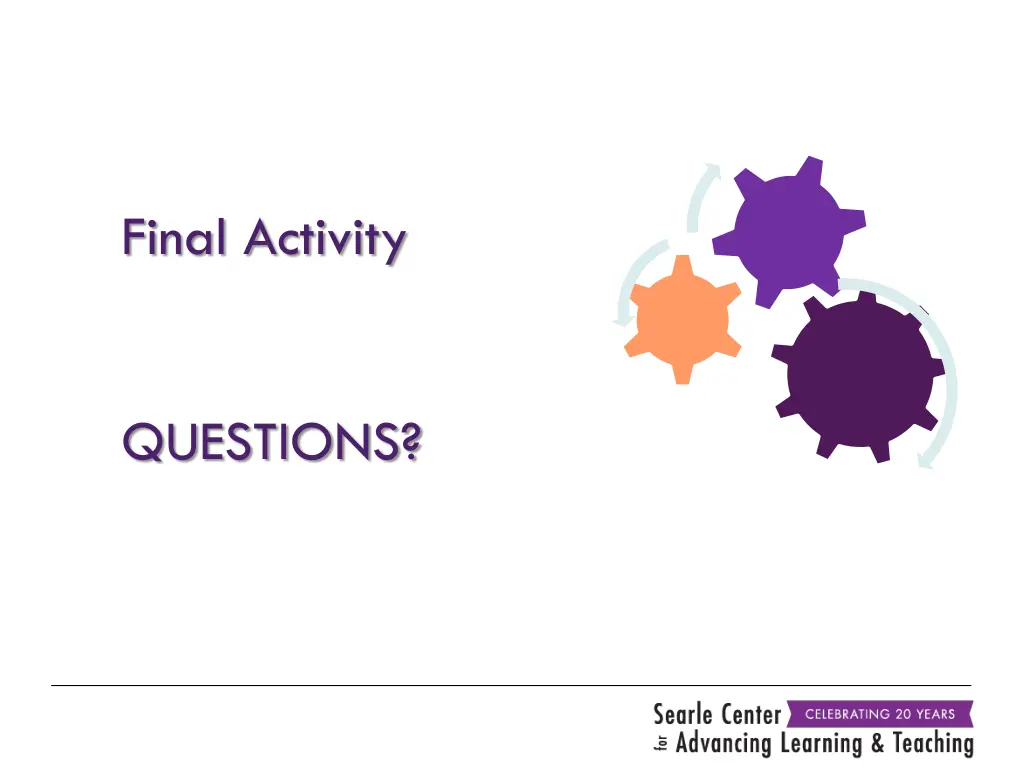 final activity