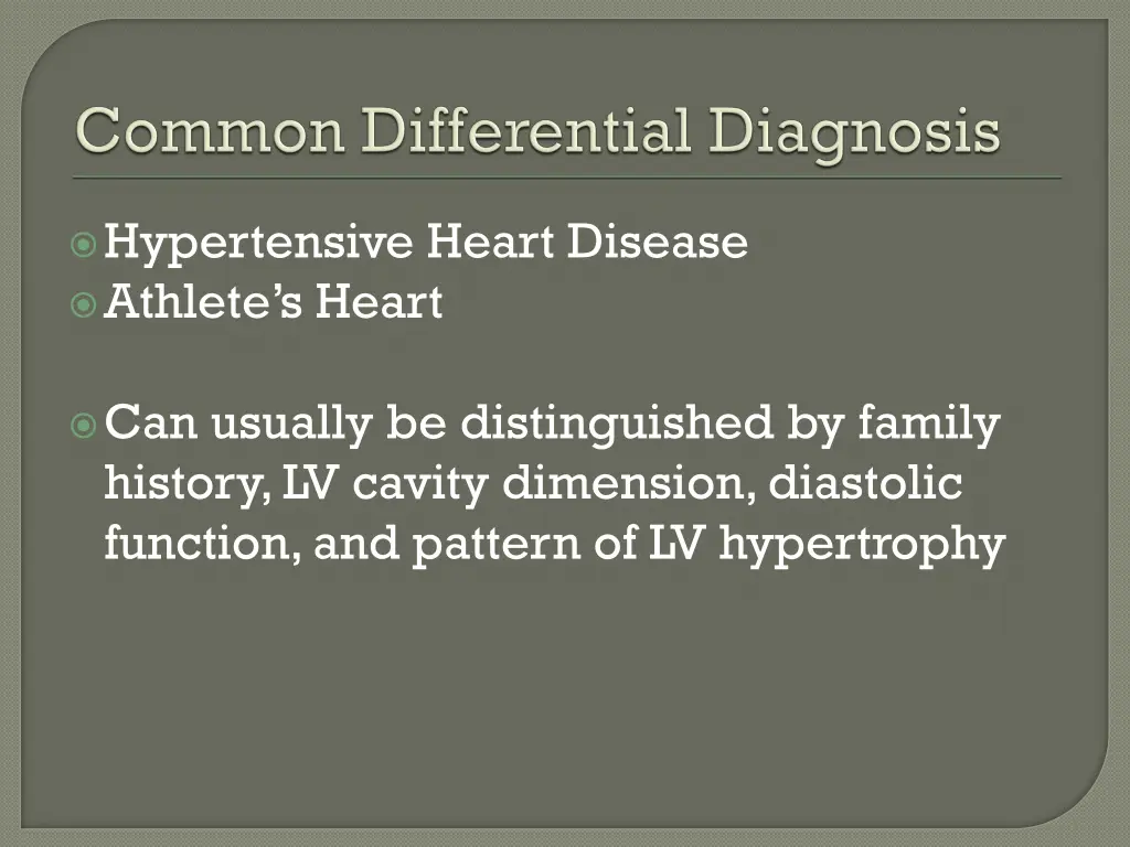 hypertensive heart disease athlete s heart
