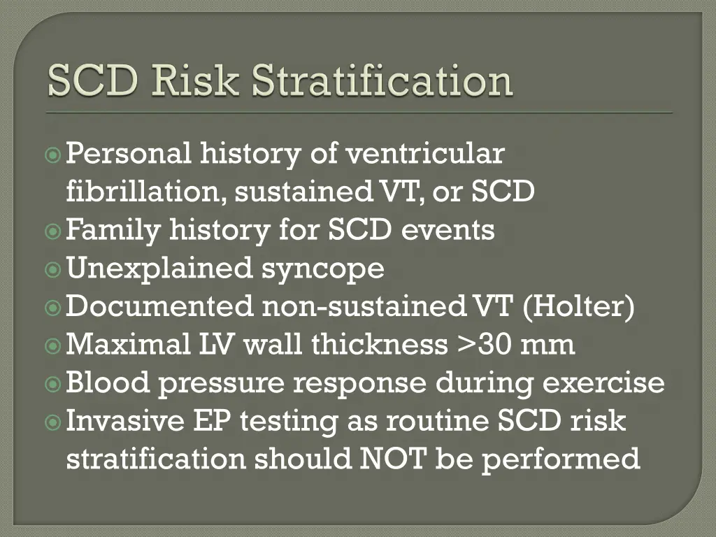 personal history of ventricular fibrillation