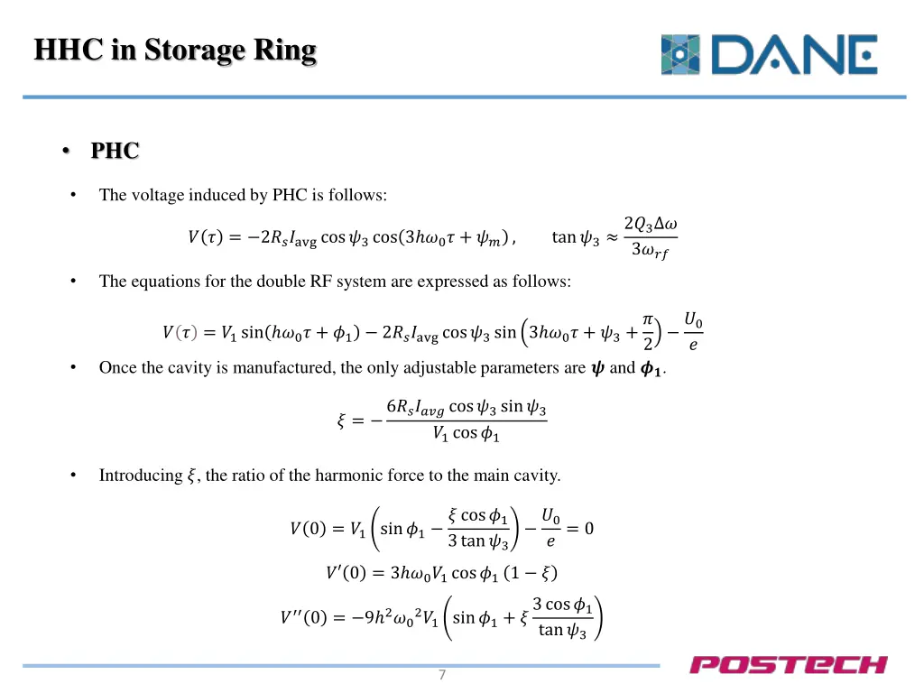 hhc in storage ring 1
