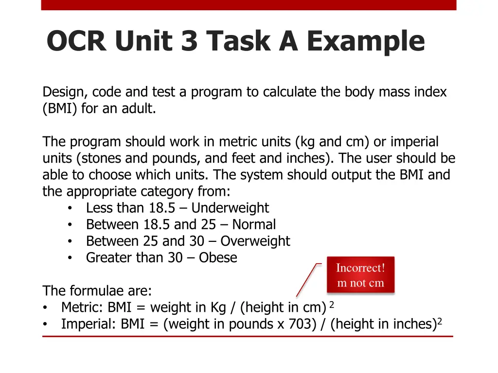ocr unit 3 task a example
