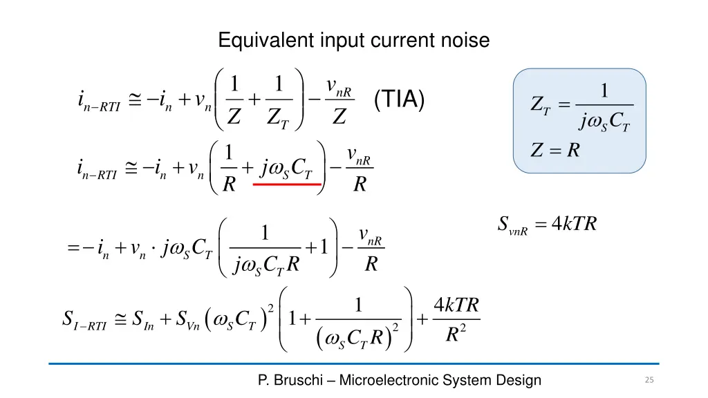 equivalent input current noise