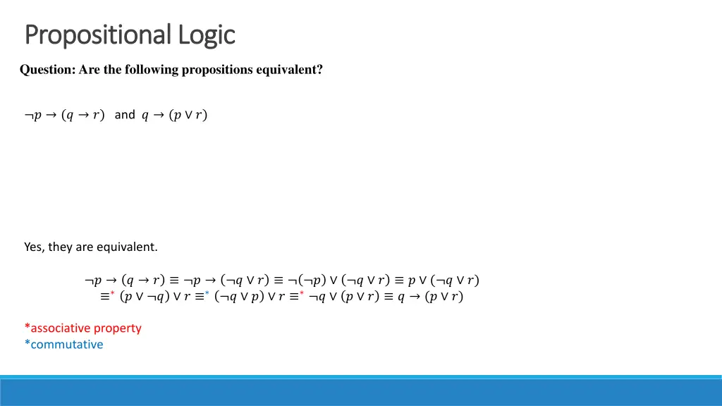 propositional logic propositional logic 1
