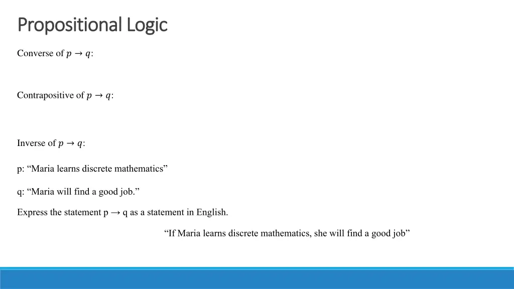 propositional logic propositional logic 2