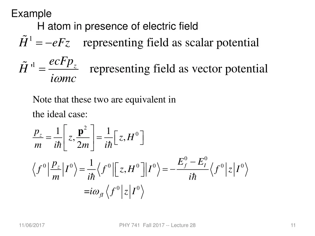 example 1 h