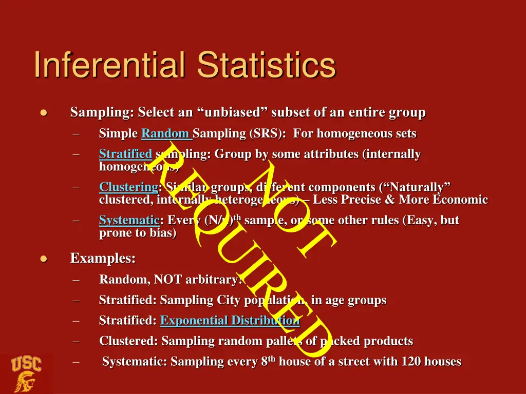inferential statistics