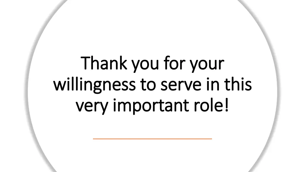 thank you for your thank you for your willingness