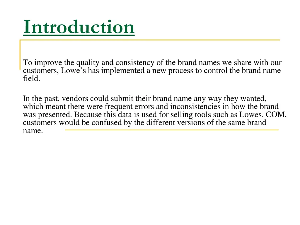 introduction