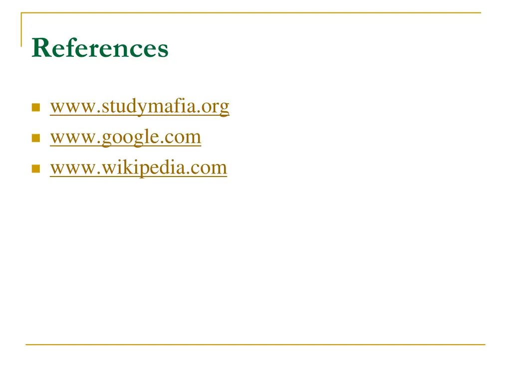 references