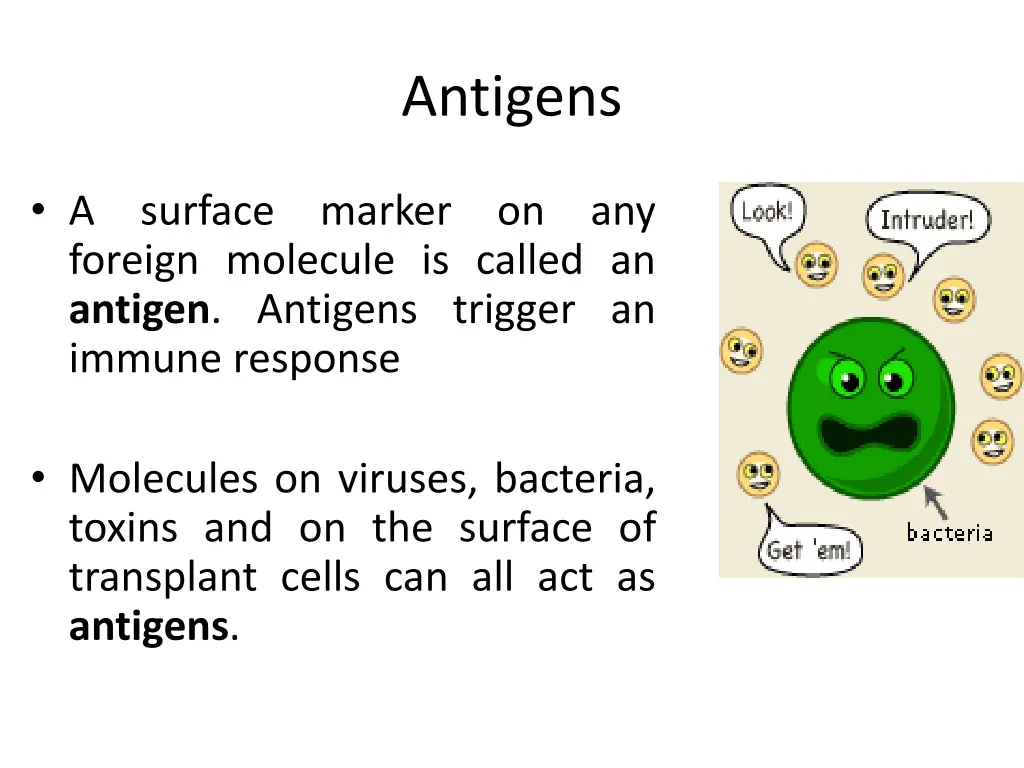 antigens